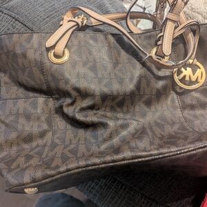 Michael Kors Brown Tote Bag